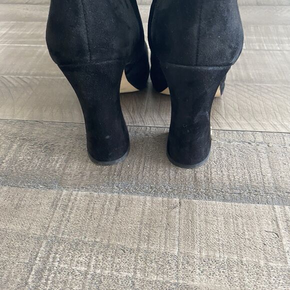 Sam Edelman Jaye Black Suede‎ Block Heel Platform Ankle Boots. Size 7 - Picture 6 of 11